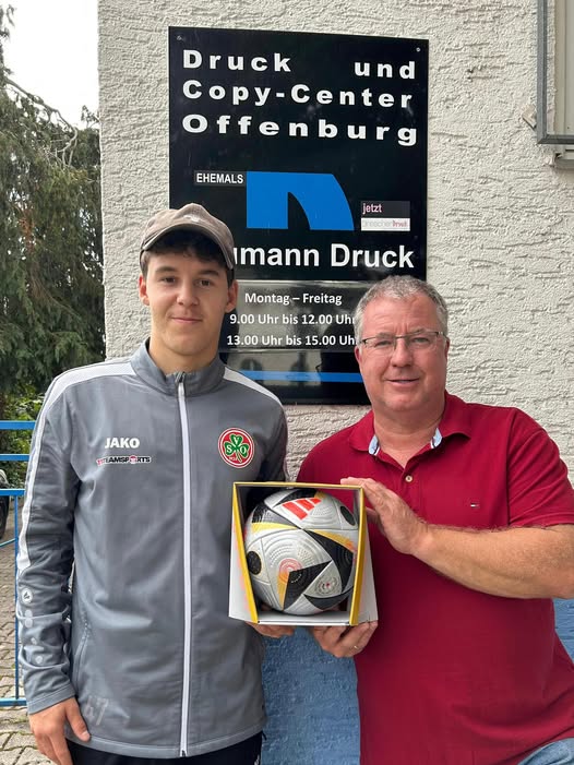 Ballspende Drescher Druck